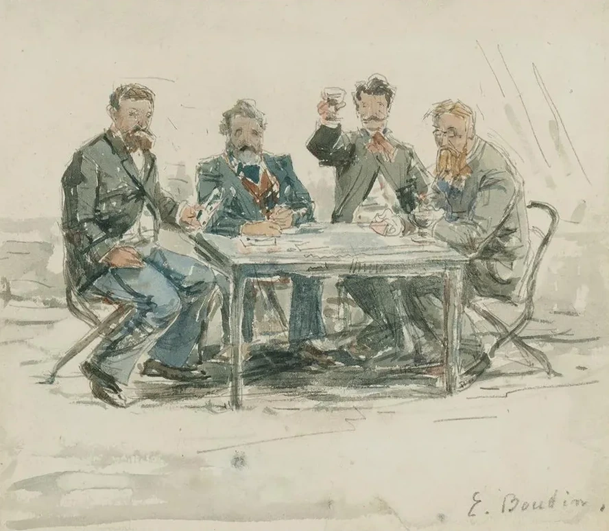 La Ferme Saint - Sim on (jongkind, Mile van Marcke, Claude Monet et le P Re Achard)