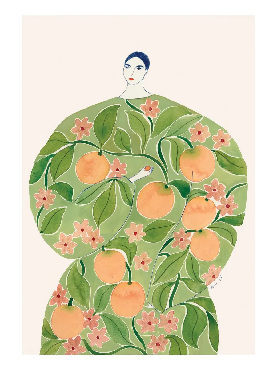 La Poire Apricot Coat