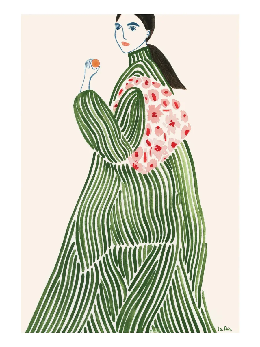 La Poire Green Coat