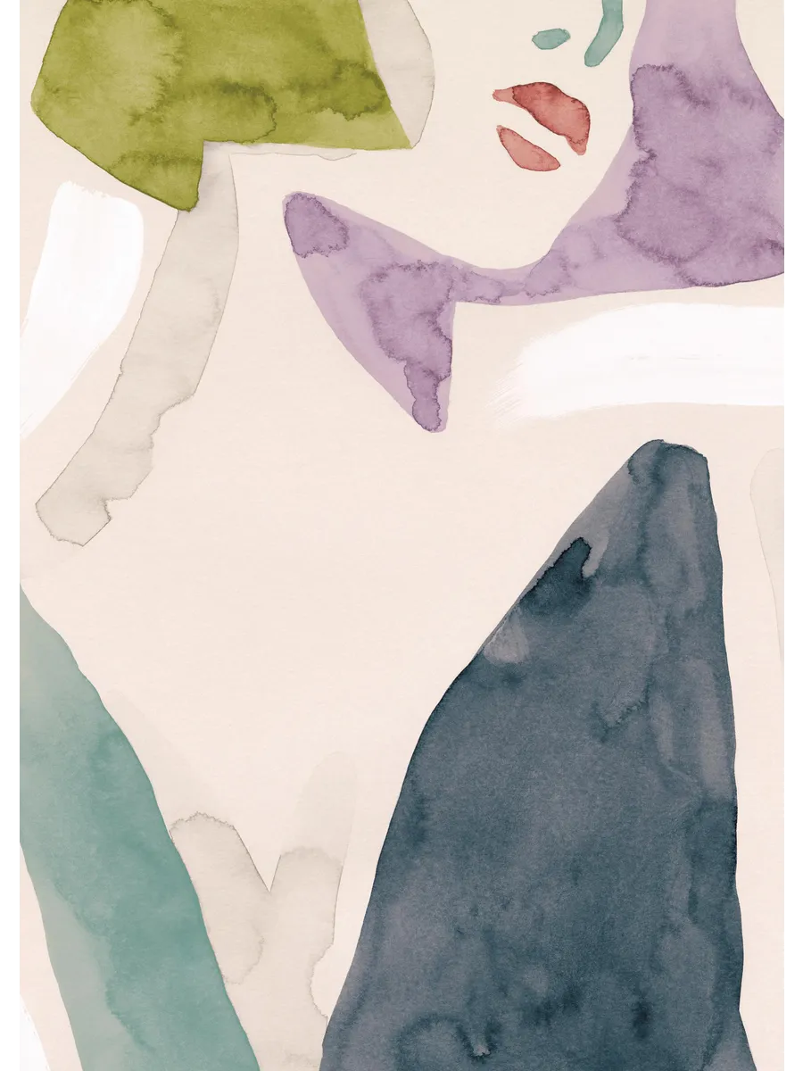 Lady in Aquarelle No2