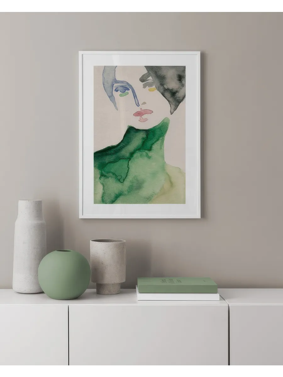 Lady in Green