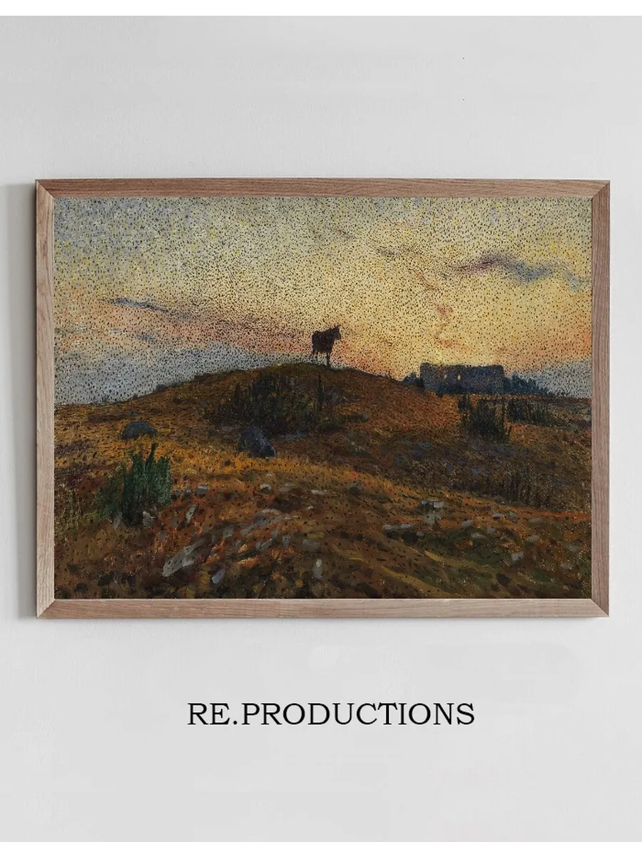 Land Heath at Sunset