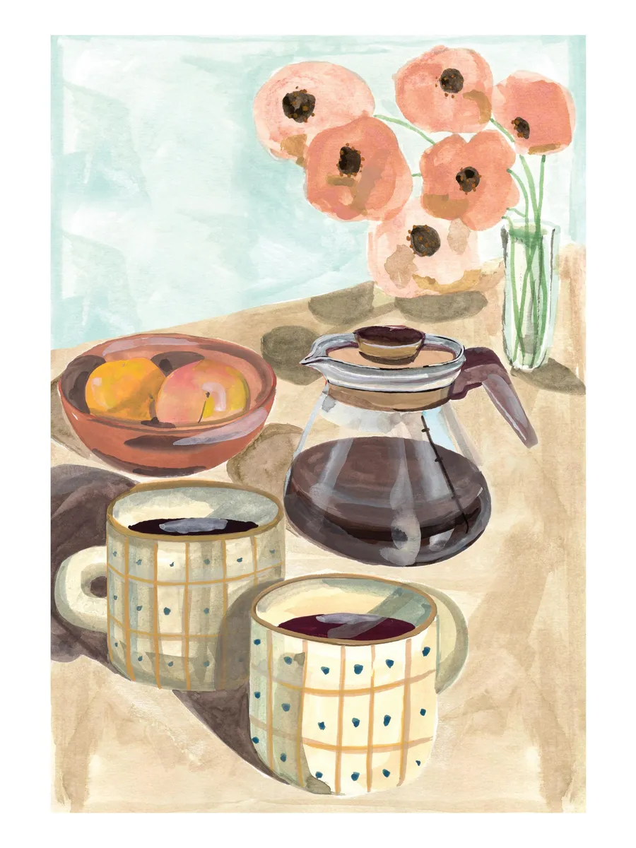 Laura Page Coffee and Peaches