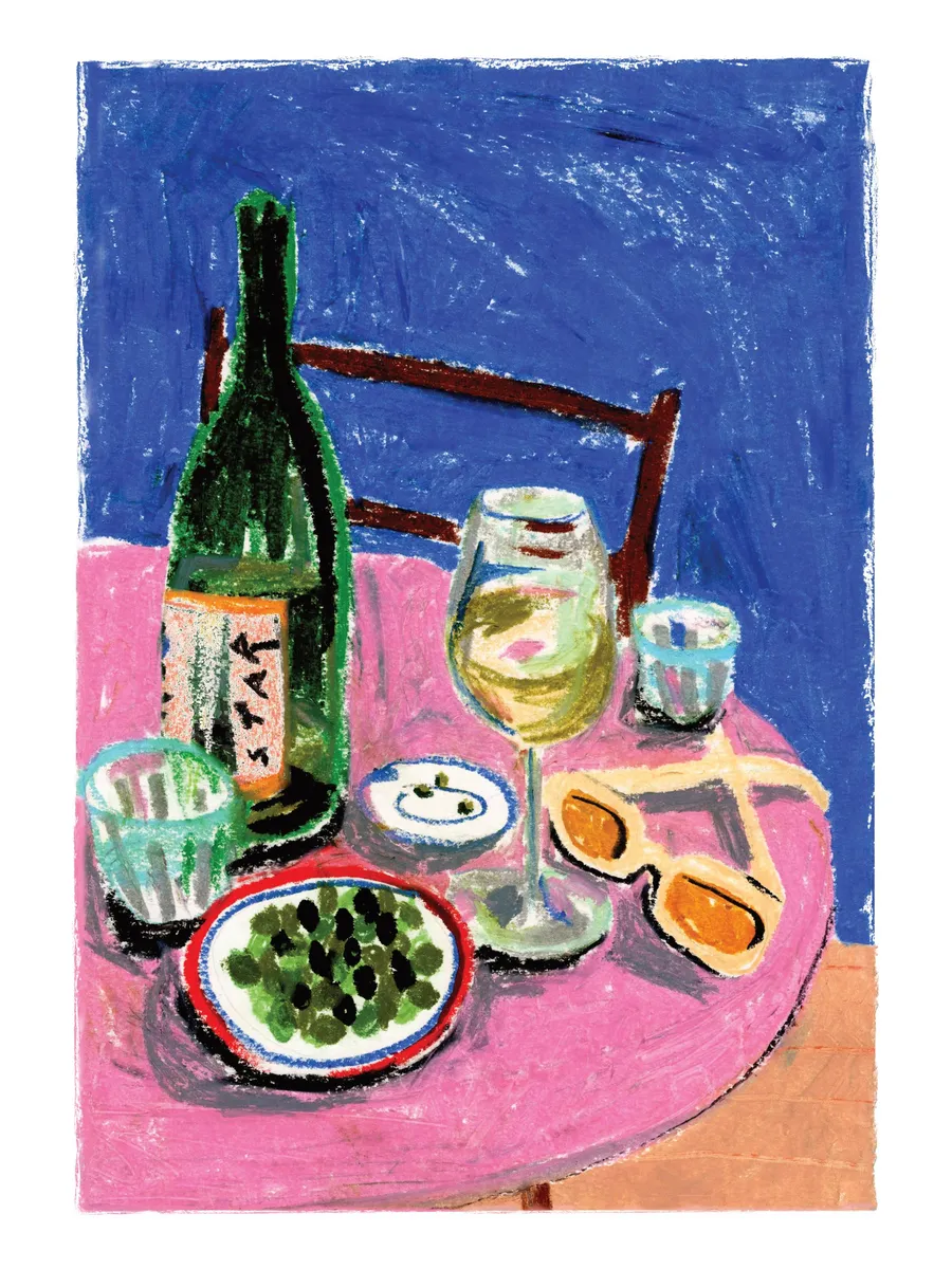 Laura Page Pastel Table
