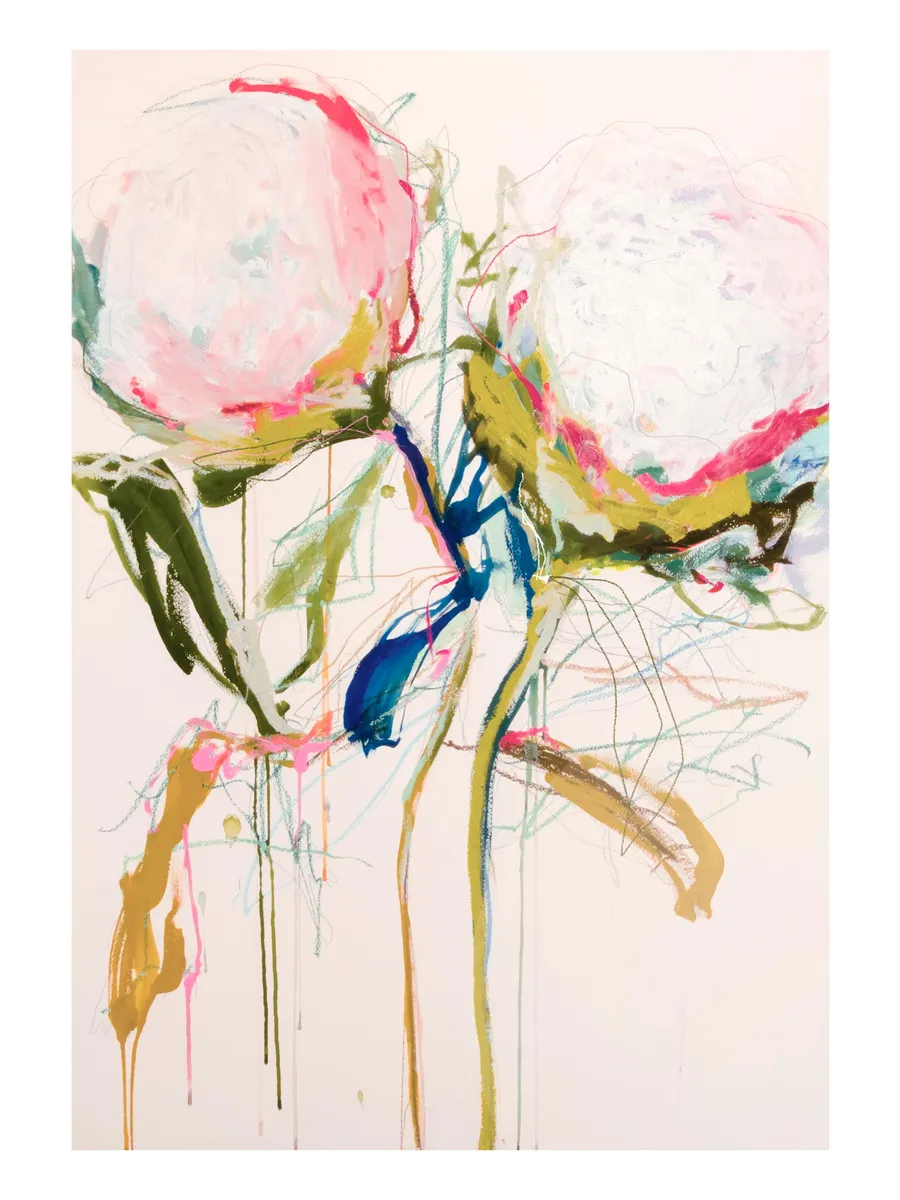 Leigh Viner Artsy Peonies No1