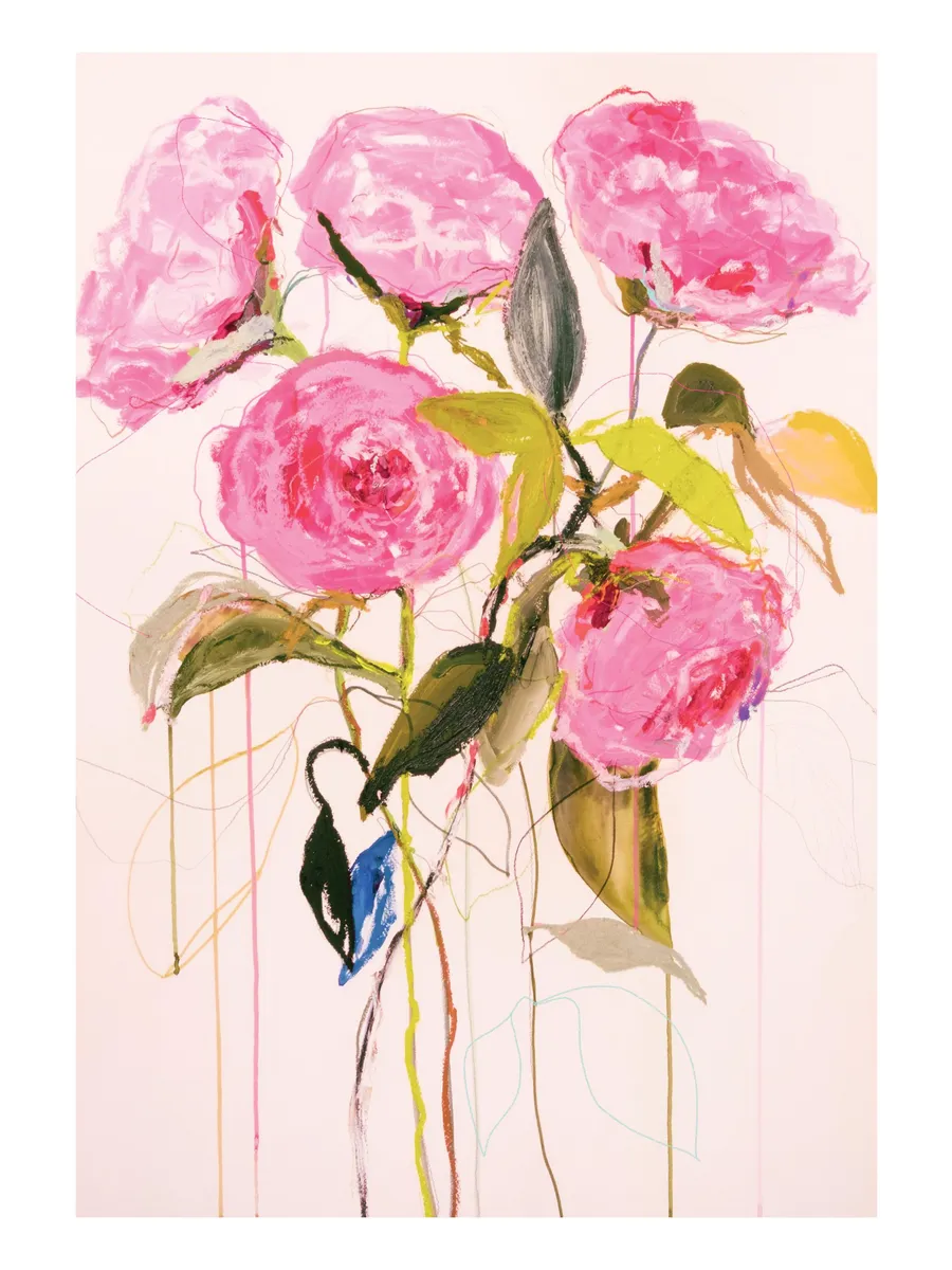 Leigh Viner Magenta Roses