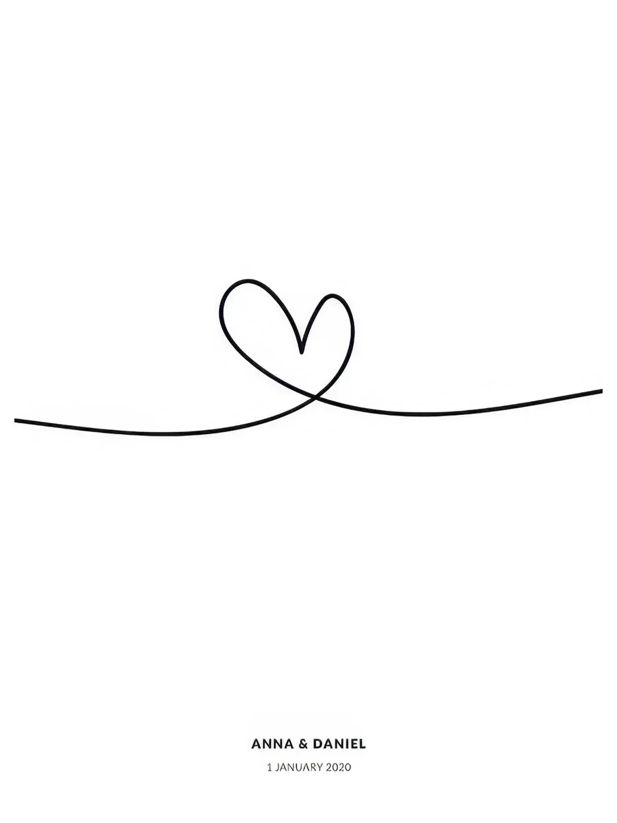 Line Heart Personal