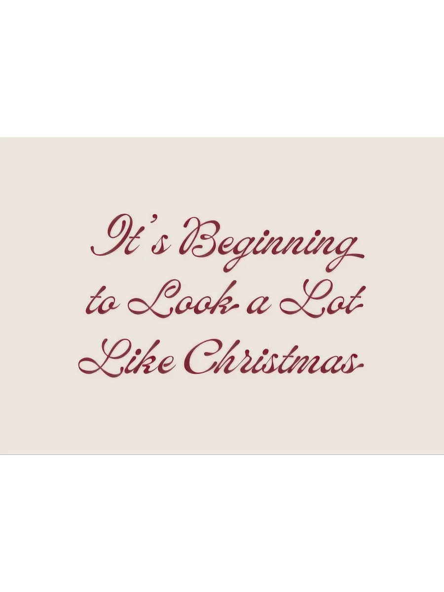 Look a Lot Like Christmas