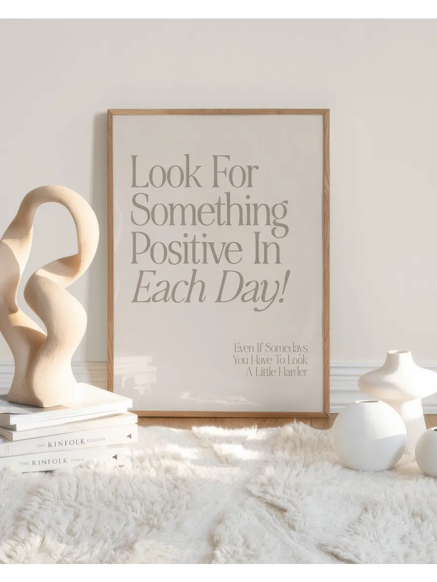 Look for Something Positive