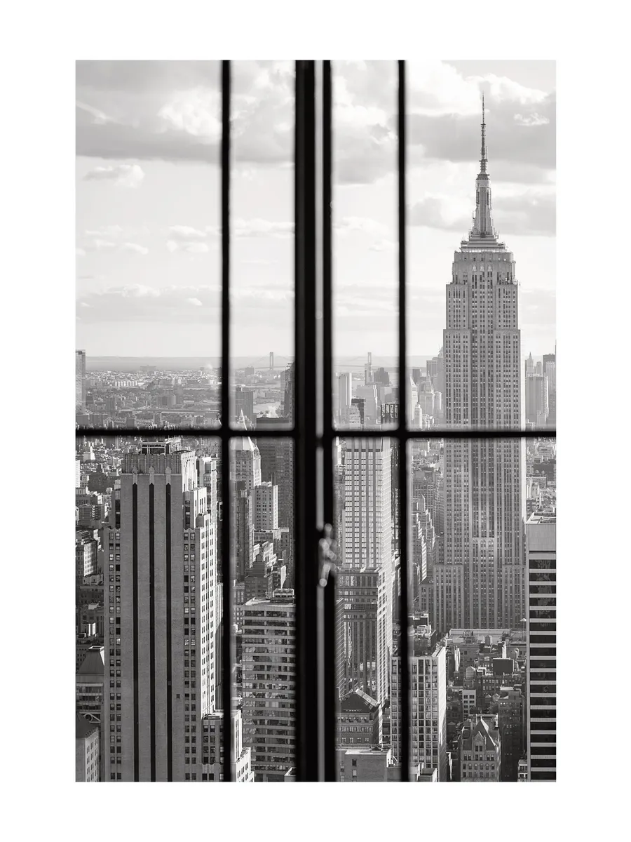 Manhattan Through a Window