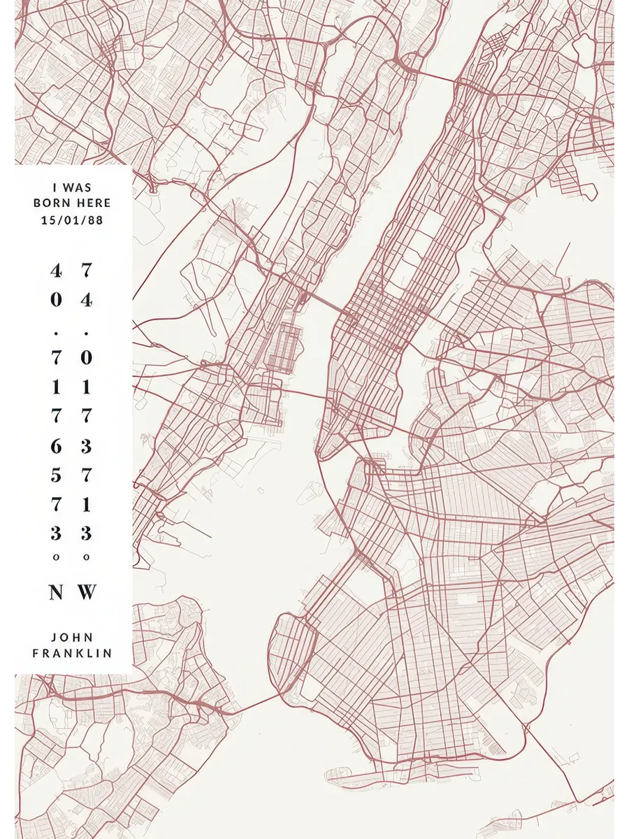 Map No2 Day Pink Personal