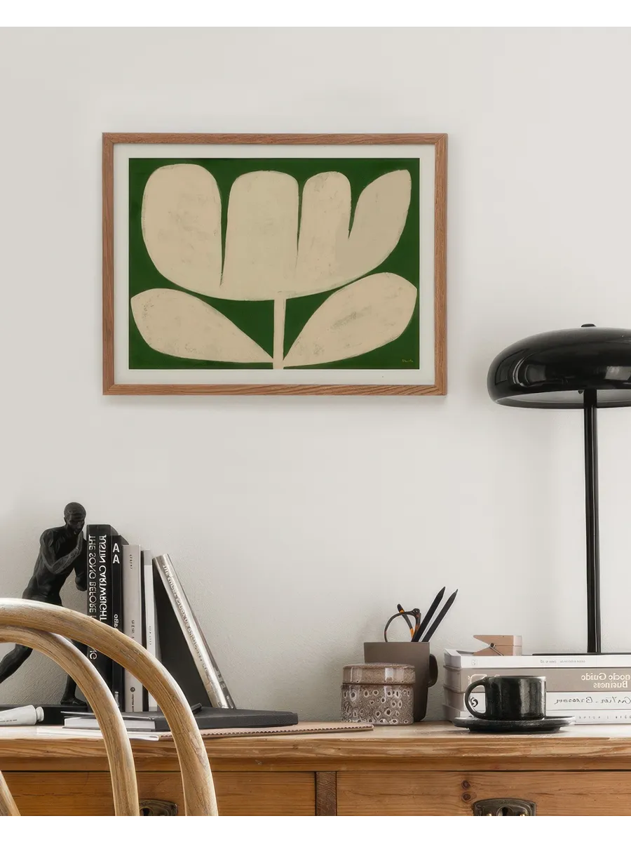 Marco Marella Flower on Green