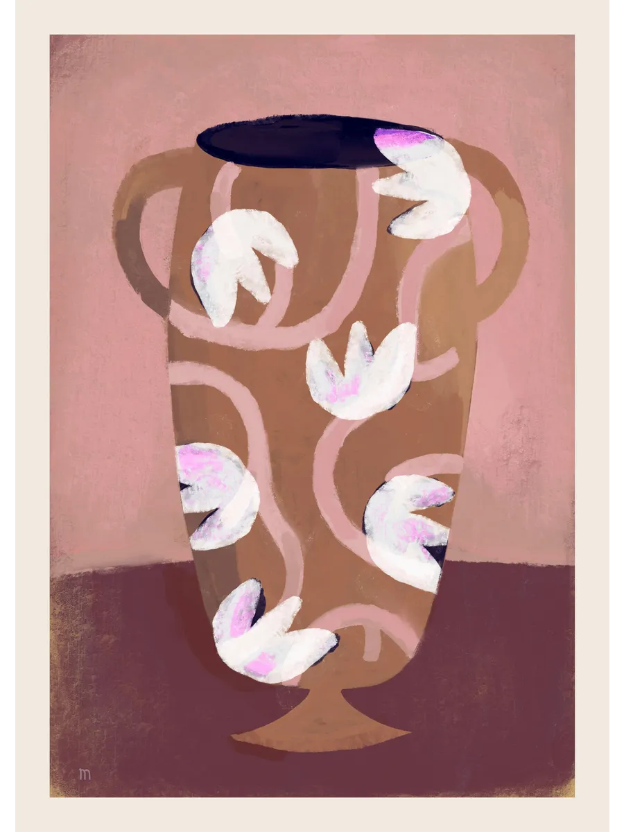 Marco Marella Flowered Vessel