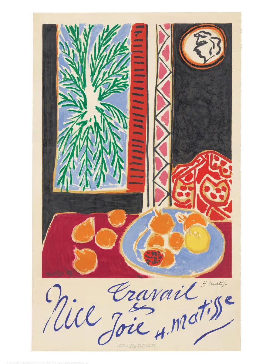Matisse Nice Travail et Joie