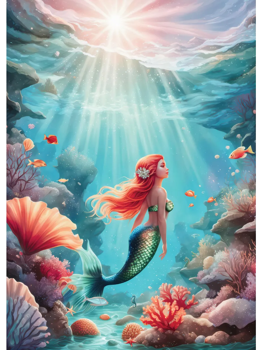 Mermaid in Sea