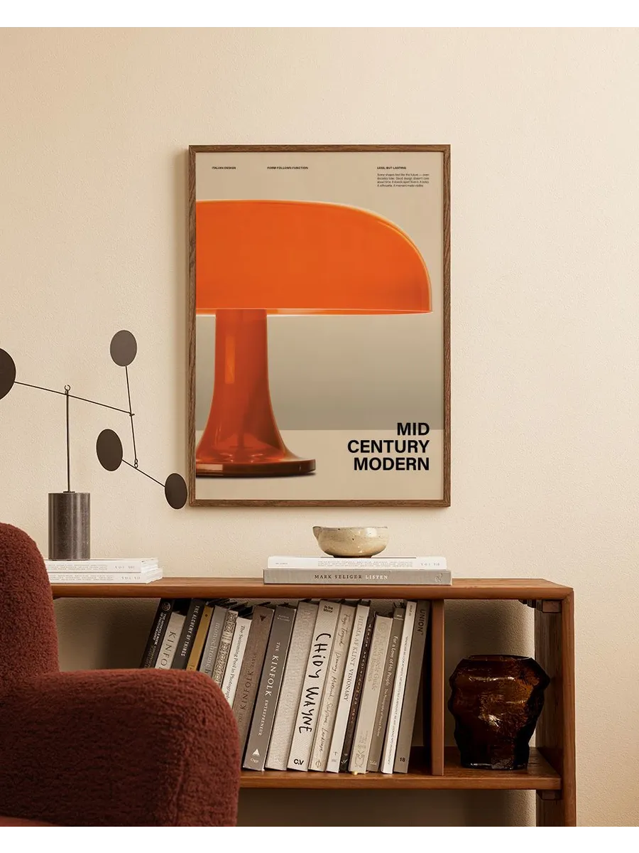 MID Century Mushroom