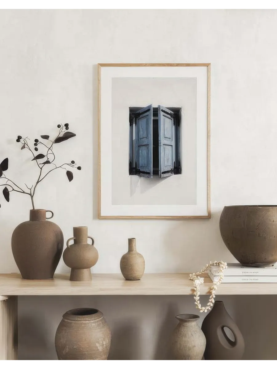 Milos Blue Window
