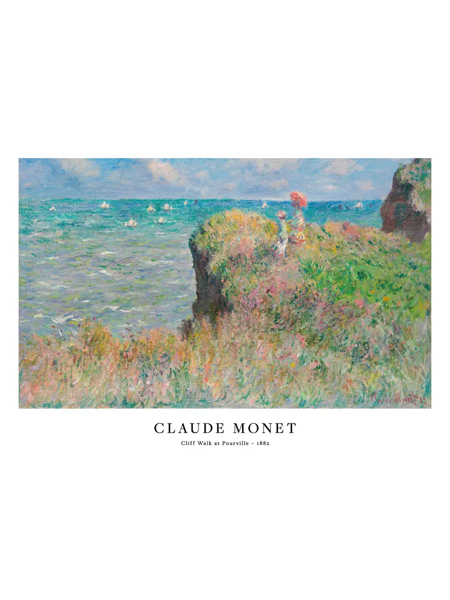 Monet Cliff Walk at Pourville