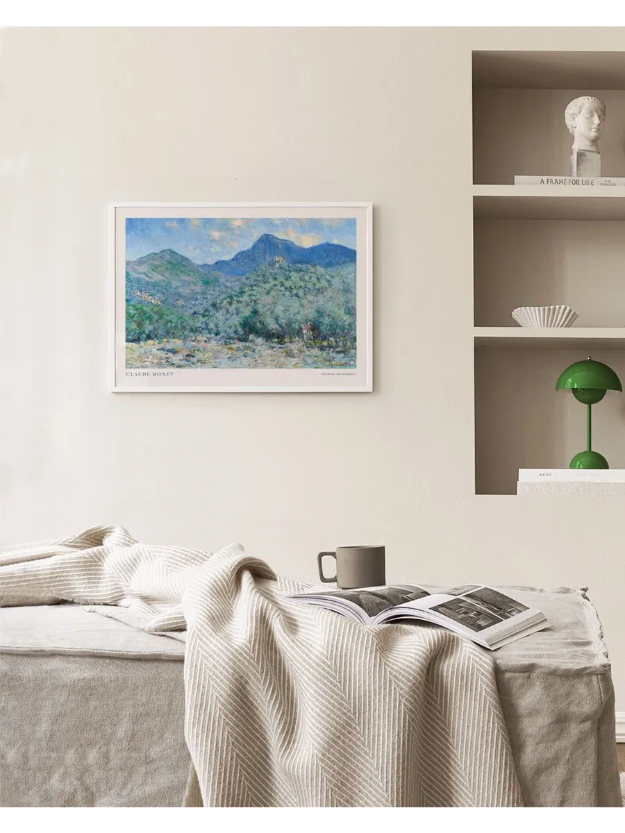 Monet Valle Buona Near Bordighera Landscape