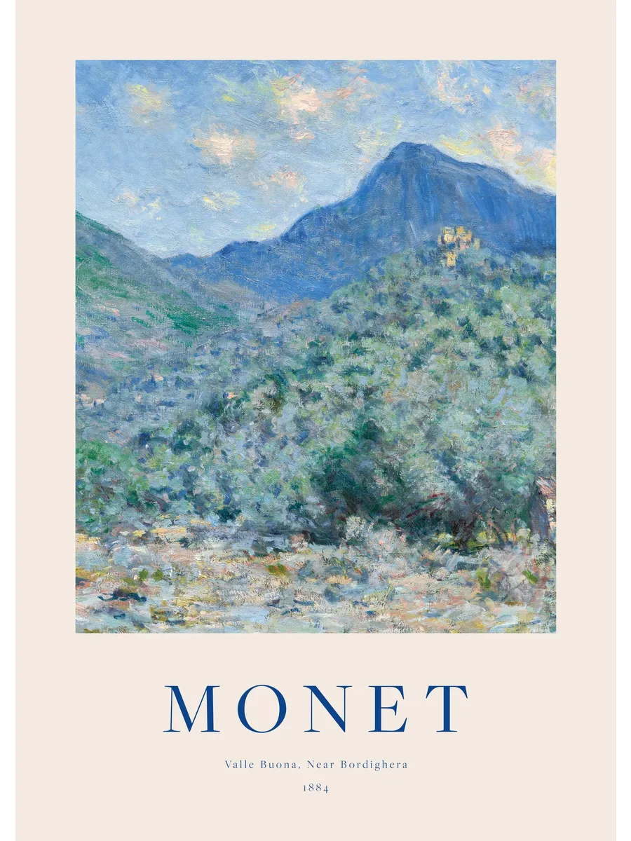 Monet Valle Buona Near Bordighera