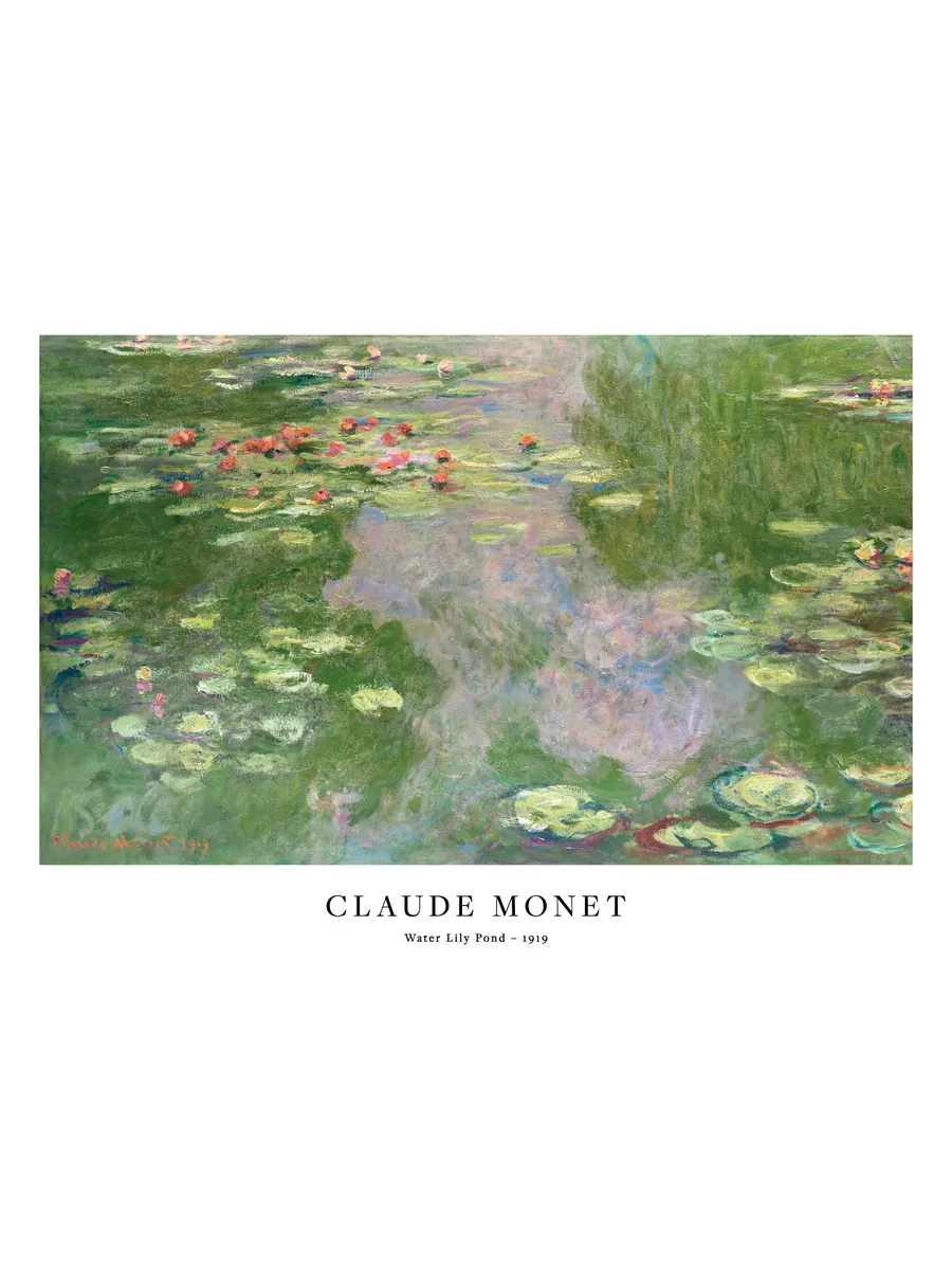 Monet Water Lily Pond