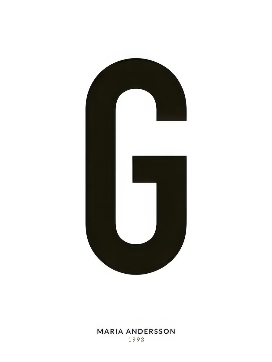 My Letter G Personal