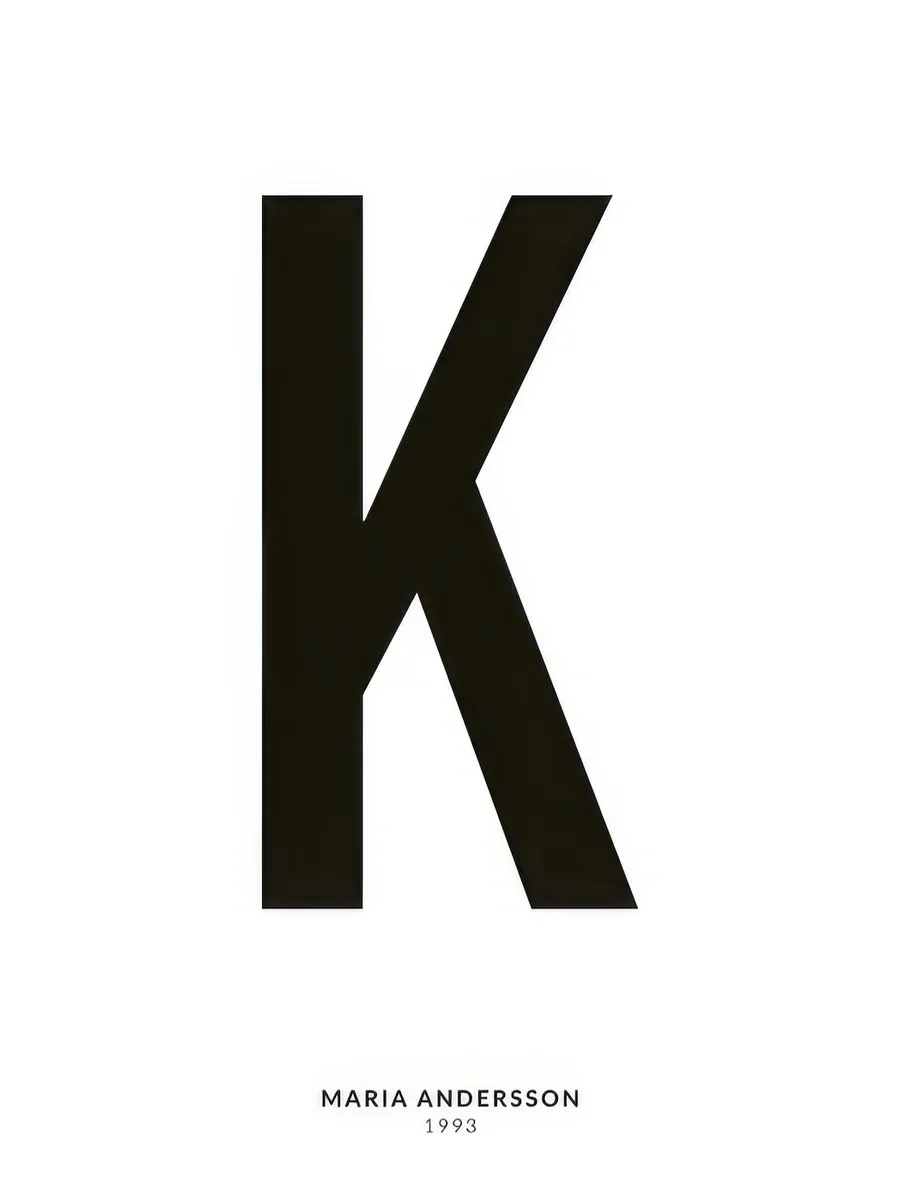 My Letter K Personal