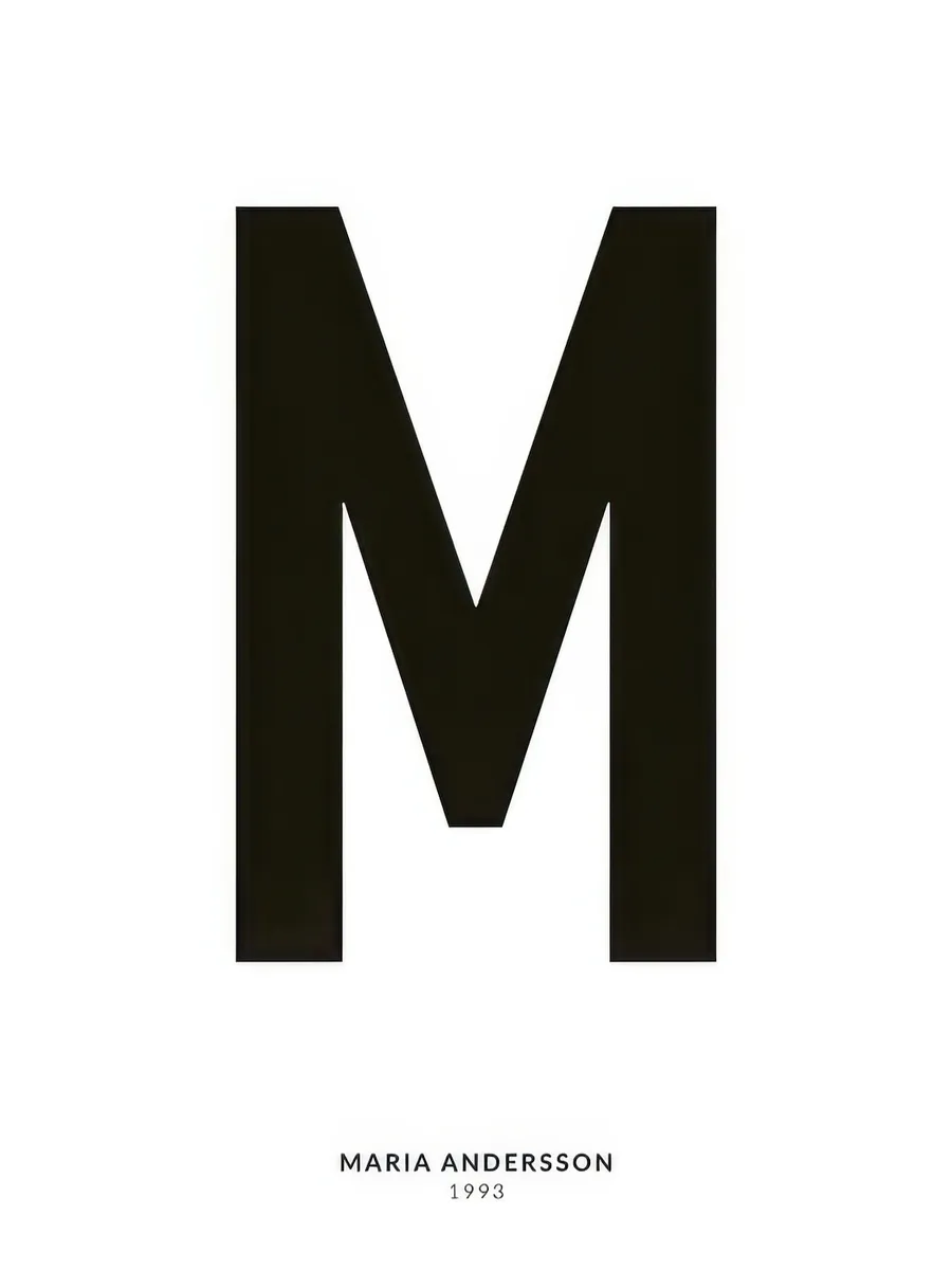 My Letter M Personal