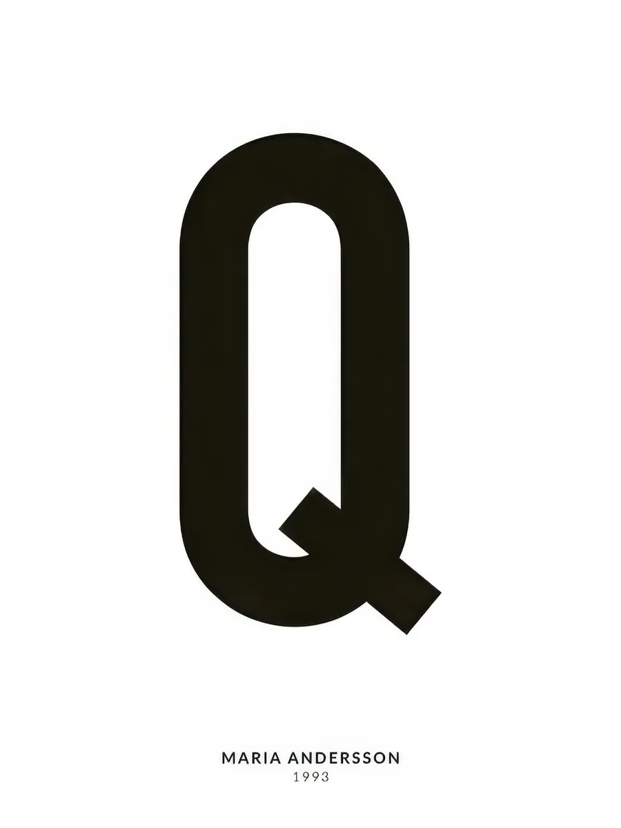 My Letter Q Personal