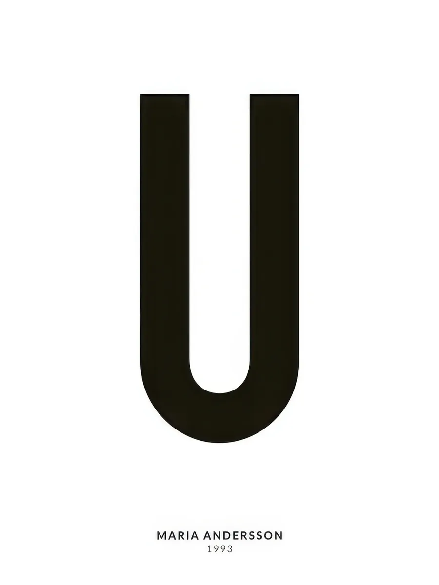 My Letter U Personal