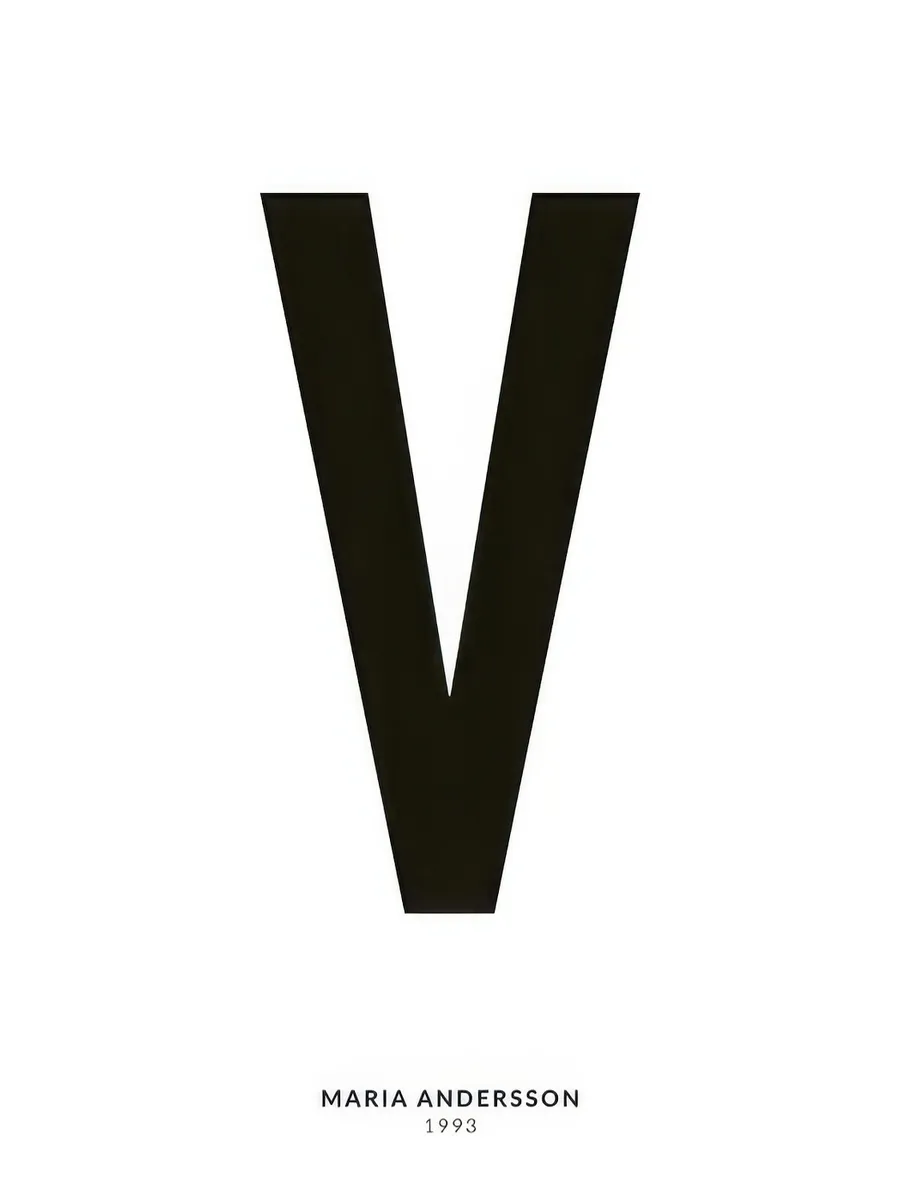 My Letter V Personal