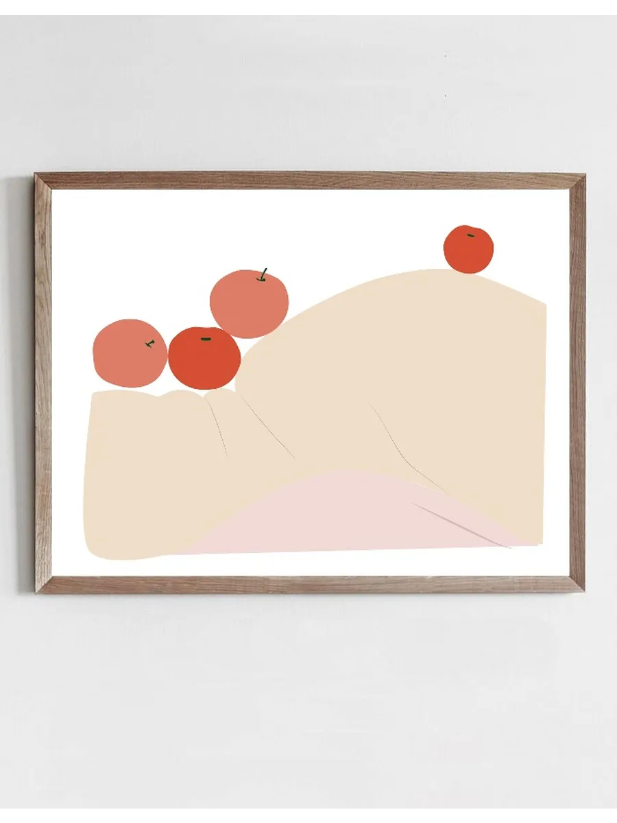 Nude with Oranges
