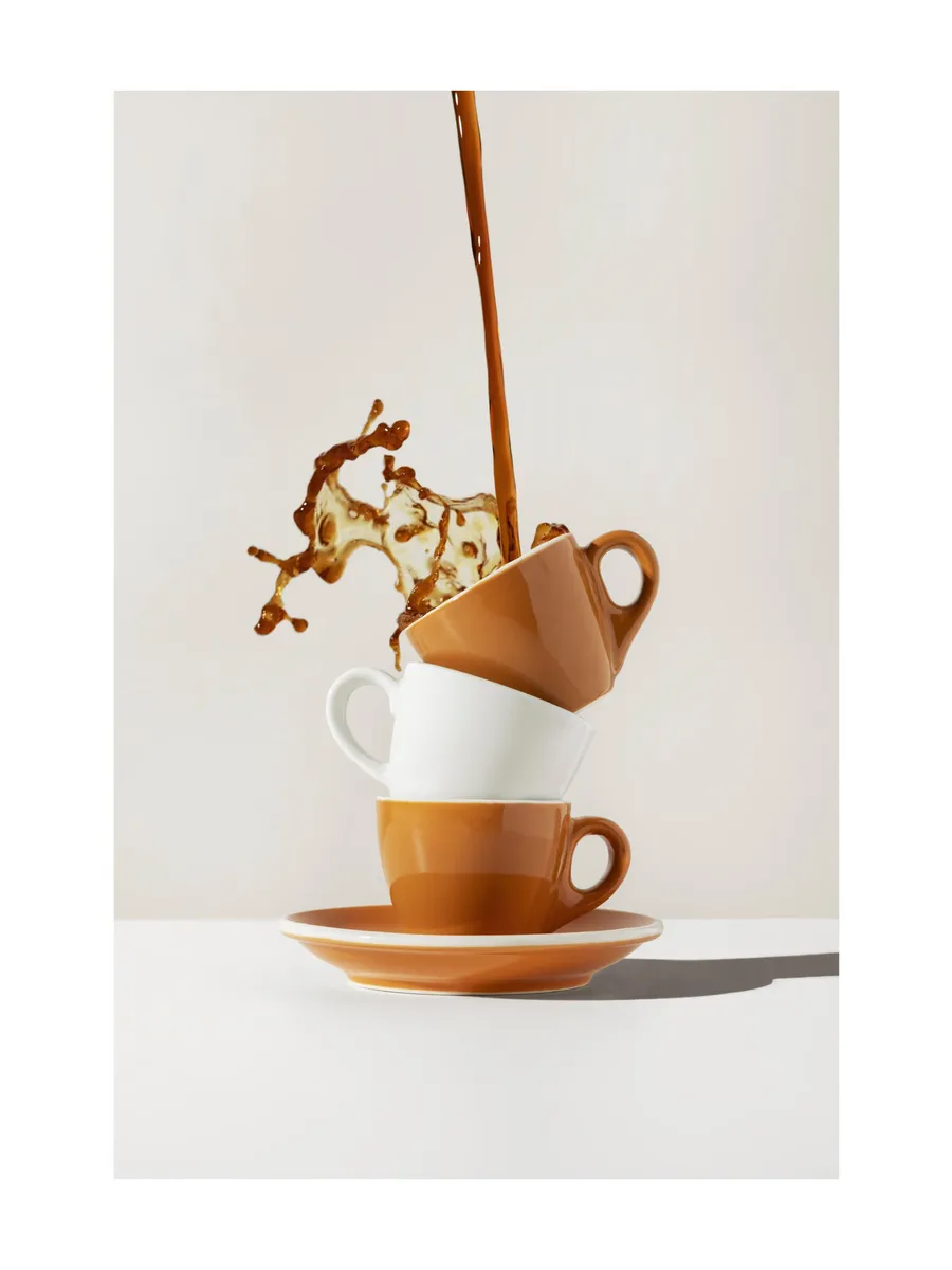 Orange Coffee Cups