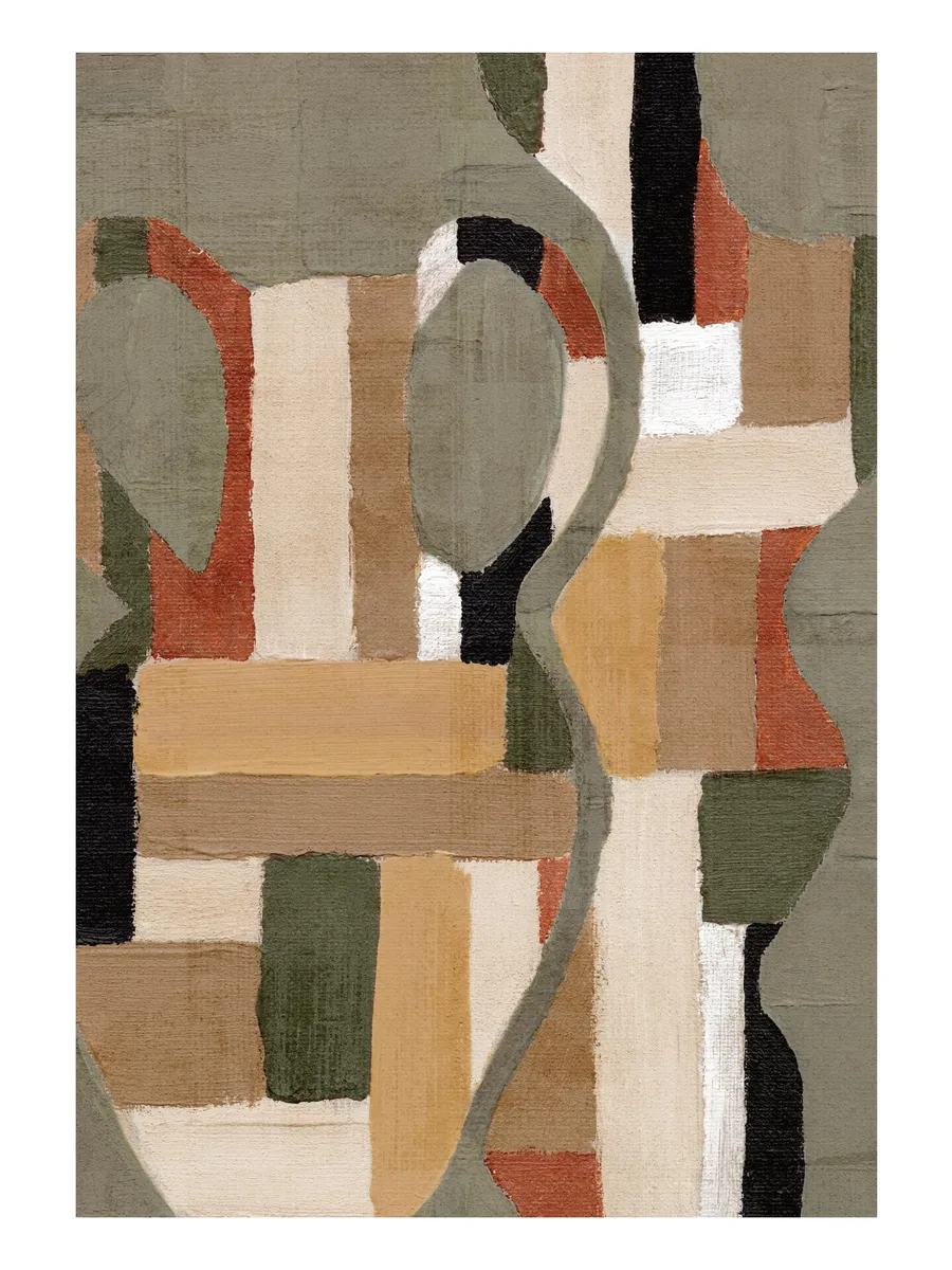 Painted Shapes No1