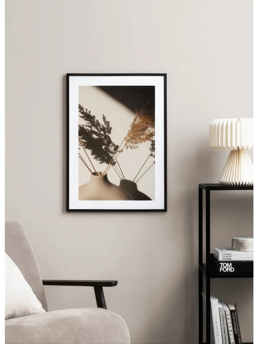 Pampas Grass Silhouette