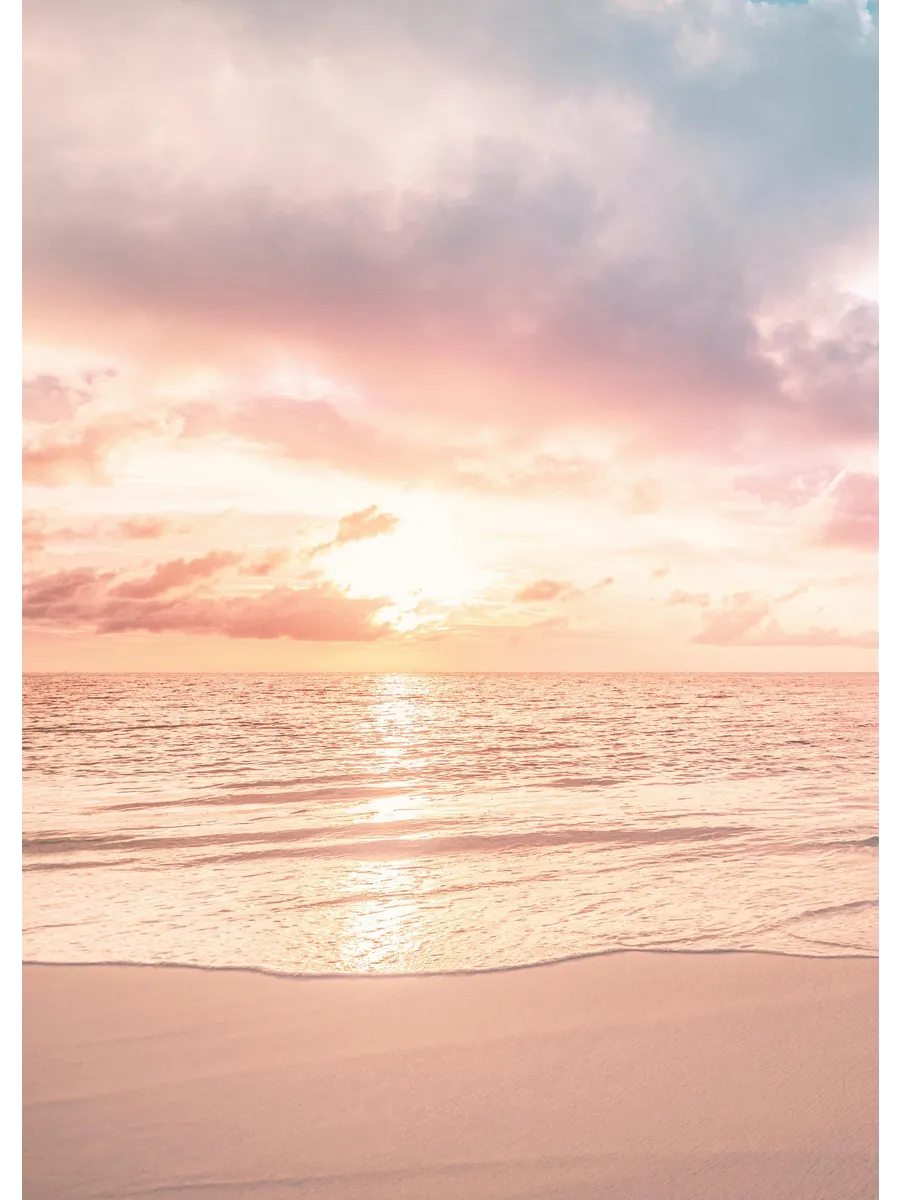 Pastel Sky Beach No1