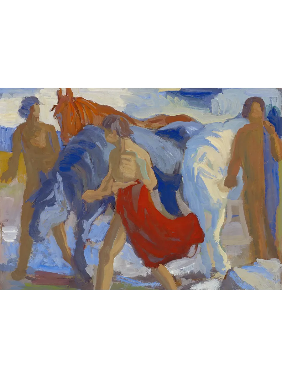 Paul Altherr Youngsters with Horses