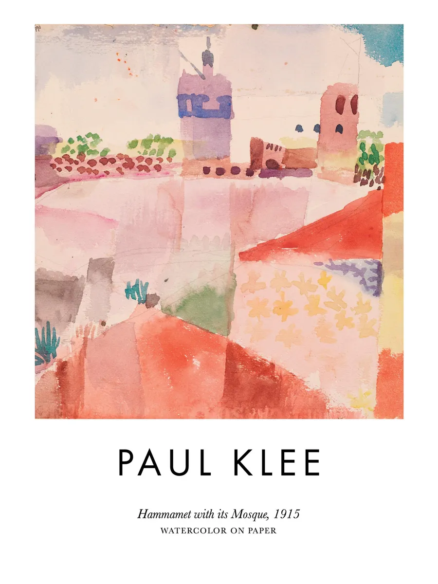 Paul Klee Hammamet with Its Mosque