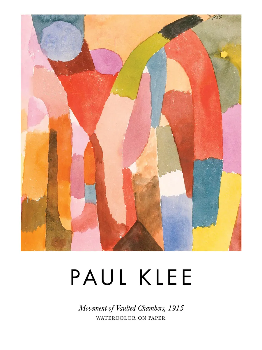 Paul Klee Movement of Vaulted Chambers