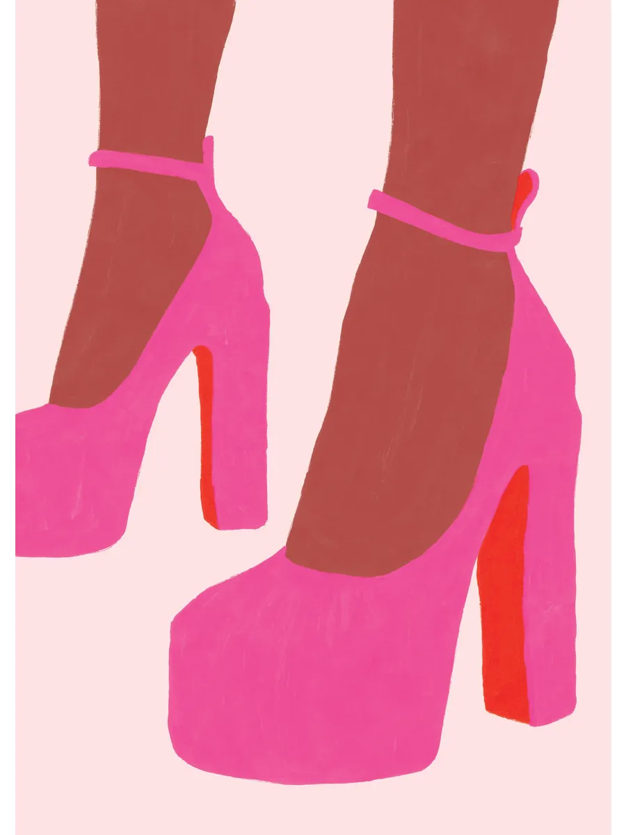 Pink High Heels