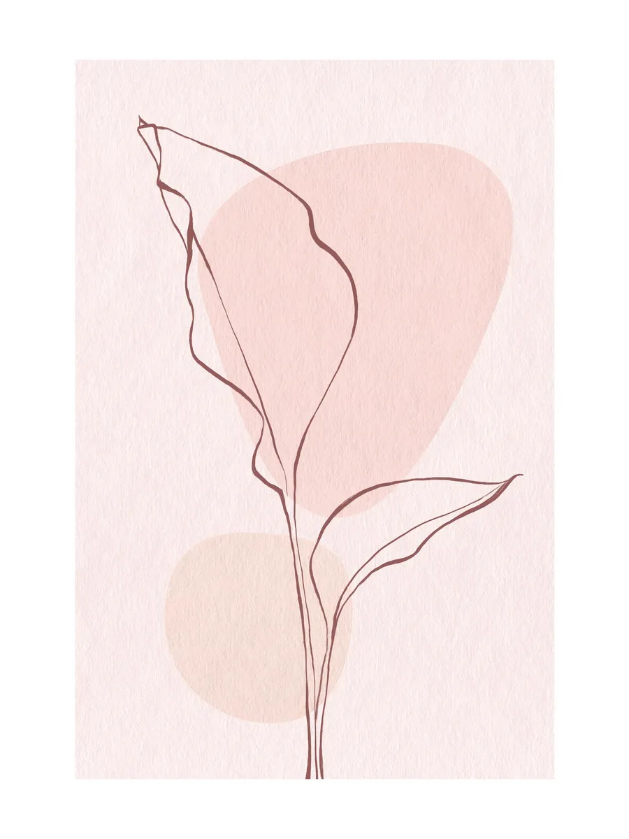 Pink Leaves No1