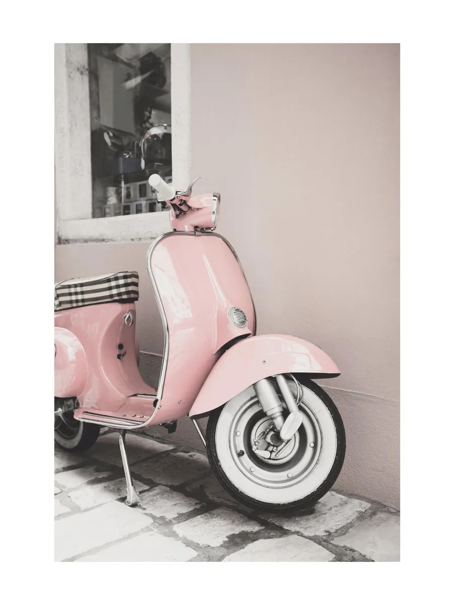 Pink Scooter