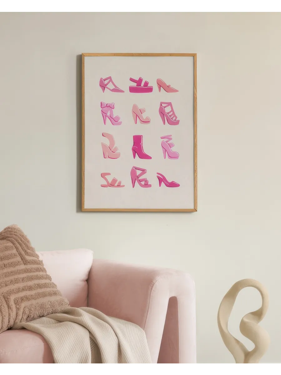 Pink Shoe Collection