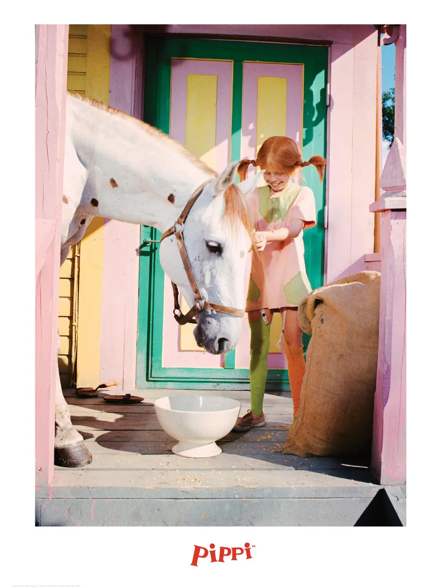 Pippi Longstocking and the Horse