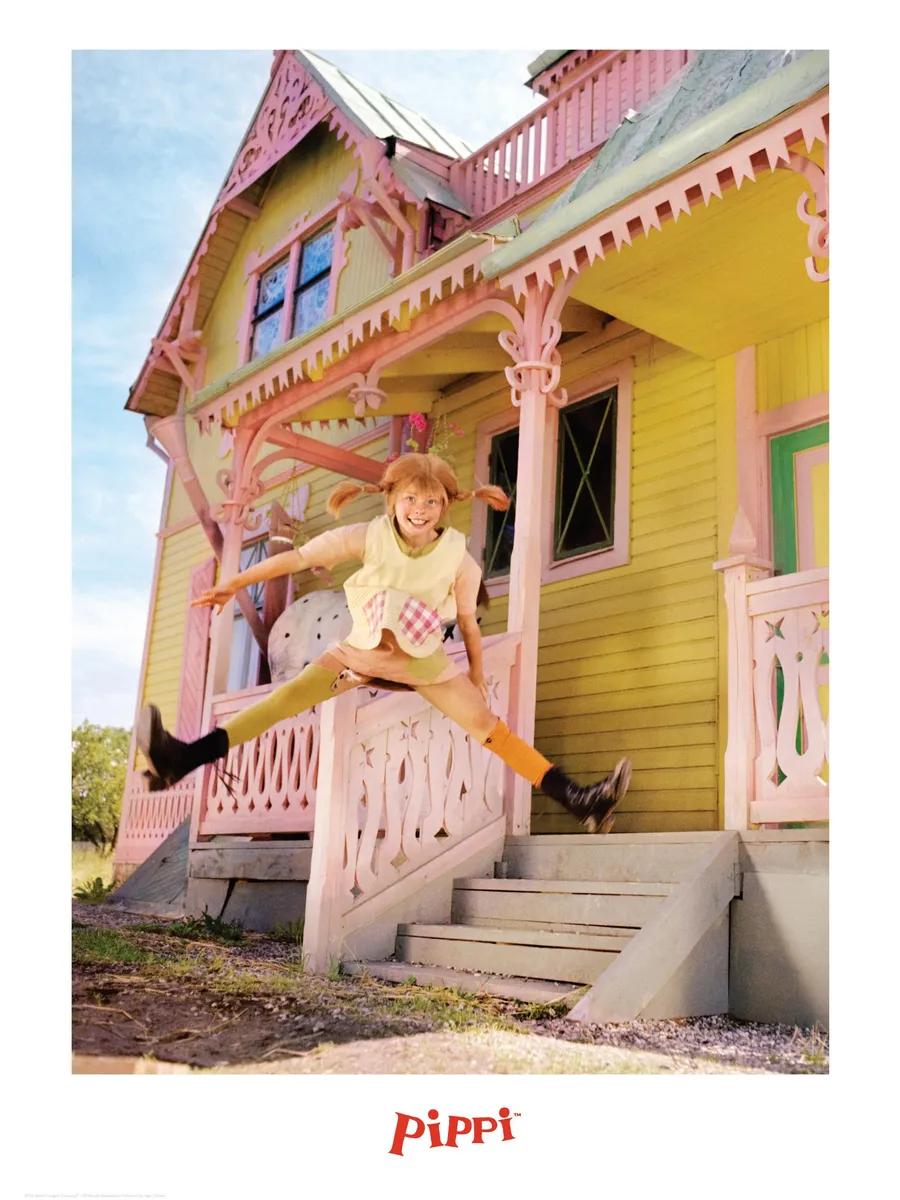 Pippi Longstocking Jumping