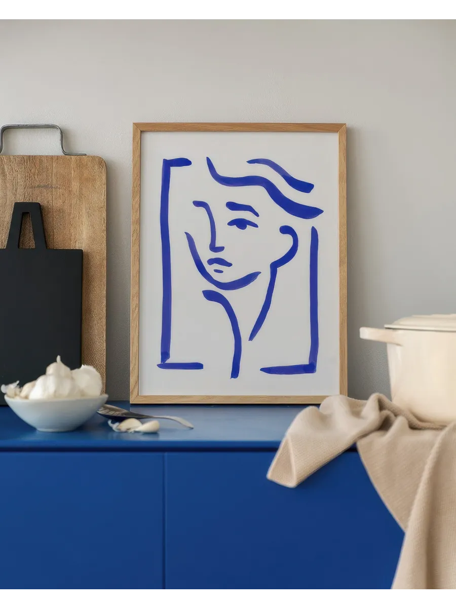 Portrait in Blue