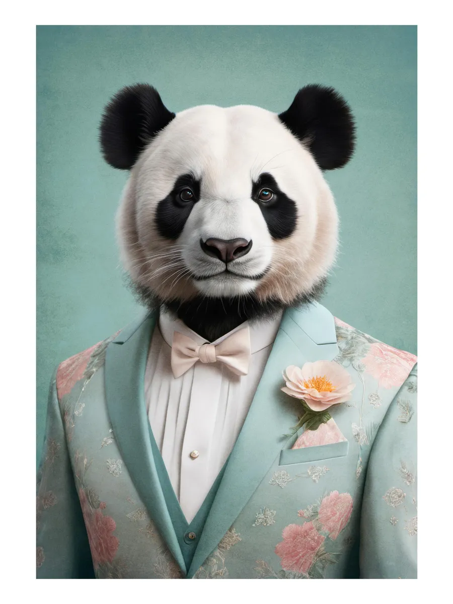 Portrait of a Panda