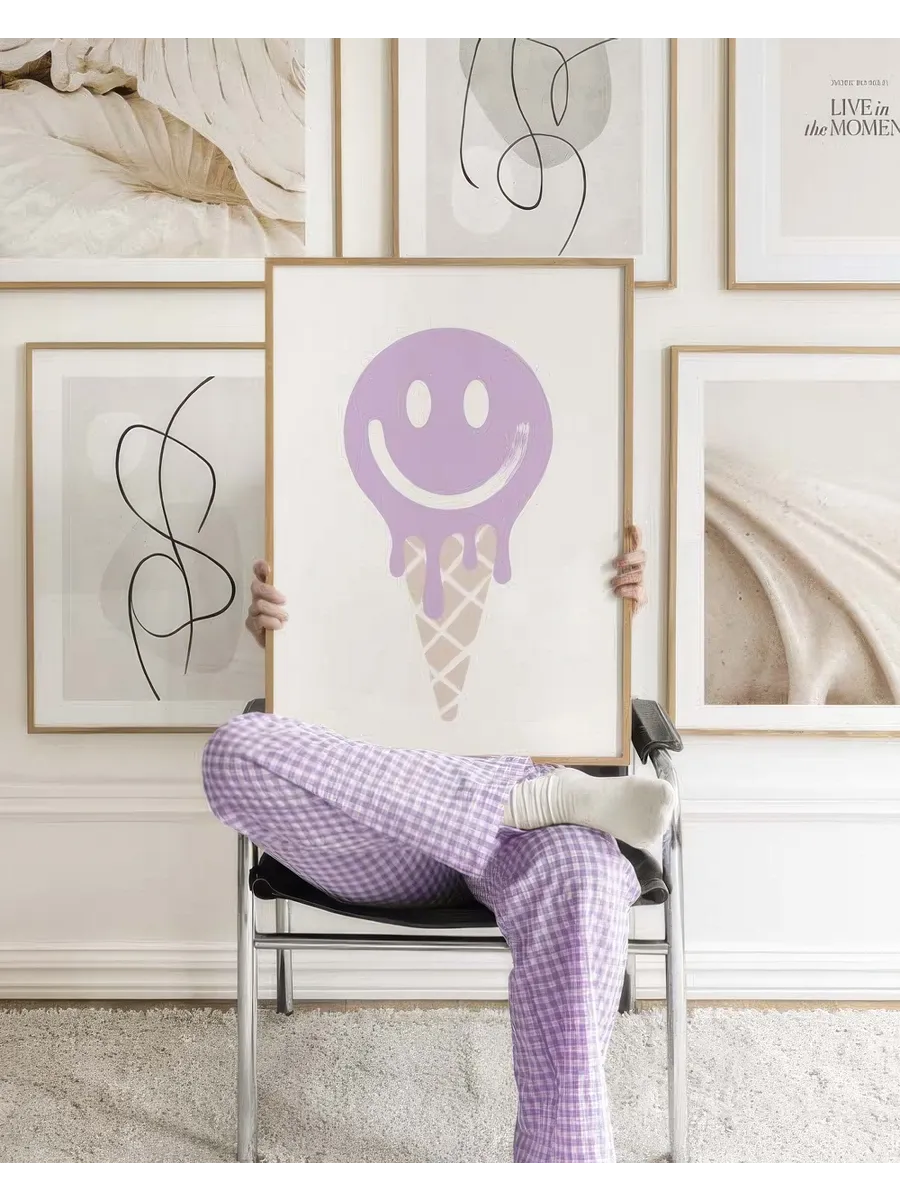 Purple Ice Cream