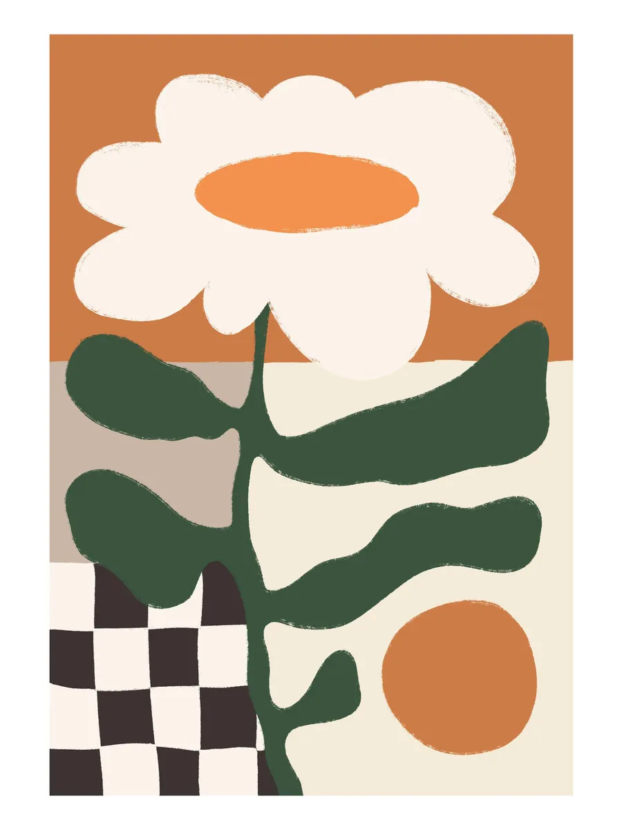 Retro Flower