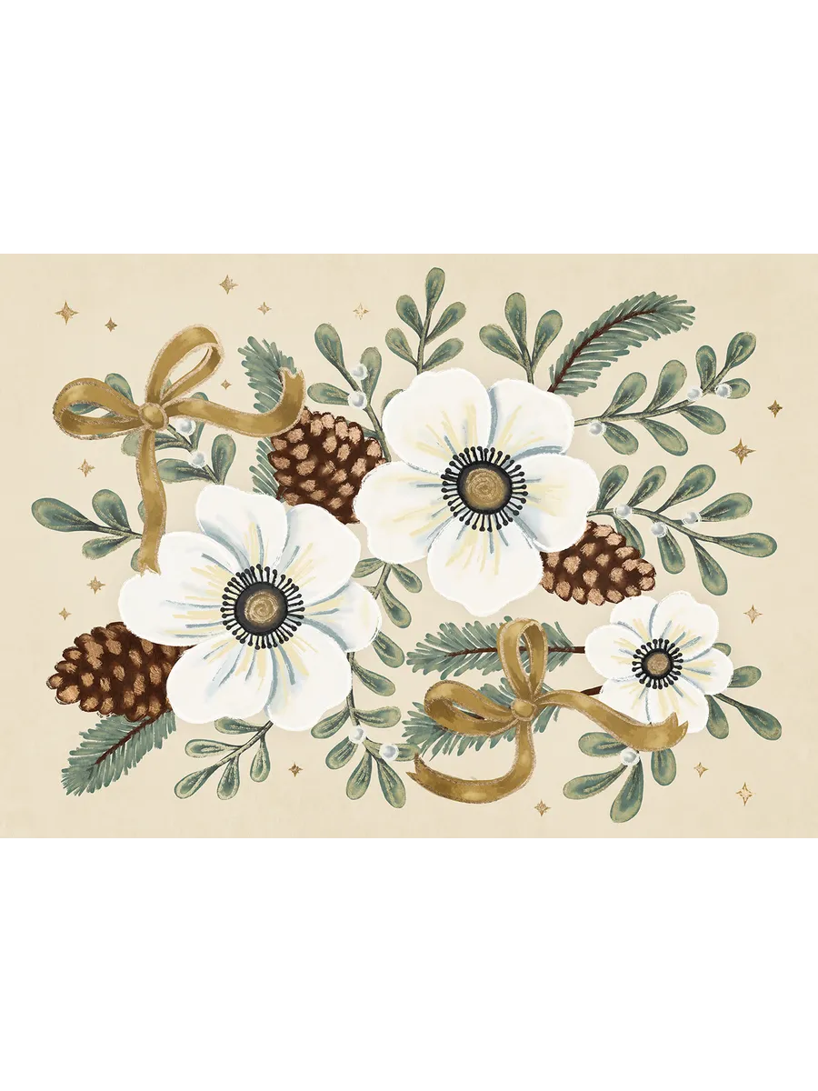 Ribboned Winter Blooms